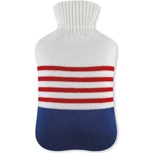 Drinkfles, water, 2 liter, model ""Marinière"", 100% polyacryl, thermoplastisch materiaal, wellnessaccessoire, 1 stuk