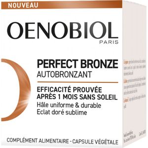 Oenobiol - Perfect Bronze - Voedingssupplement - 30 Capsules - 100% Plantaardige Oorsprong