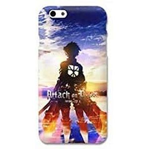 Beschermhoesje voor iPhone 7/8, motief: Manga-Attack Titan, zon