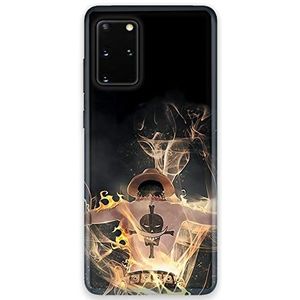 Cokitec Hoesje voor Samsung Galaxy S20 FE / S20FE Manga One Piece Ace zwart