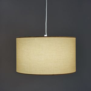 Hanglamp / lampenkap in tergal Ø40 cm, Falke LA REDOUTE INTERIEURS. Tergal materiaal. Maten één maat. Beige kleur