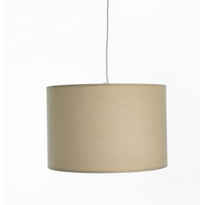 Hanglamp / Lampenkap in polykatoen Ø30 cm, Falke LA REDOUTE INTERIEURS. Tergal materiaal. Maten één maat. Beige kleur