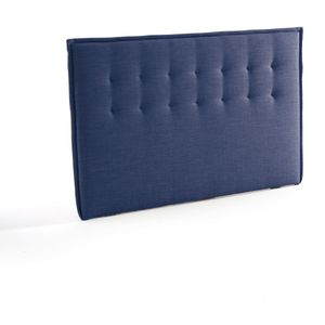 Gecapitonneerd hoofdbord Missac LA REDOUTE INTERIEURS. Polyester materiaal. Maten 160 cm. Blauw kleur