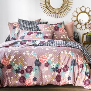 DHOME Hoofdeinde van gerecycled hout Dm Japanse stijl met poten 105x115cm Bedden 105 - Cambrium hout