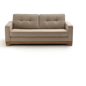Omvormbare bank katoen/linnen, Bultex, Ajis SO'HOME. Katoen / linnen materiaal. Maten 2-zit. Beige kleur