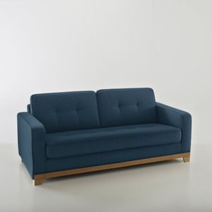 Bank polyester, bultex 2 of 3-zit, Ajis SO'HOME. Polyester materiaal. Maten 3-zit. Blauw kleur