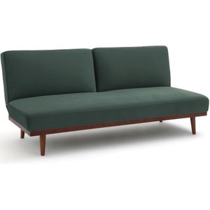 Omvormbare zetel in fluweel, 3-zit, Cooly LA REDOUTE INTERIEURS. Fluweel materiaal. Maten 3-zit. Groen kleur