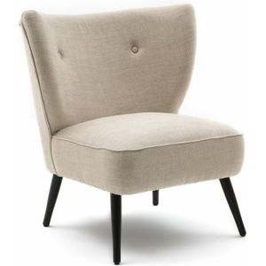 Fauteuil in linnen, Franck AM.PM. Linnen materiaal. Maten één maat. Beige kleur