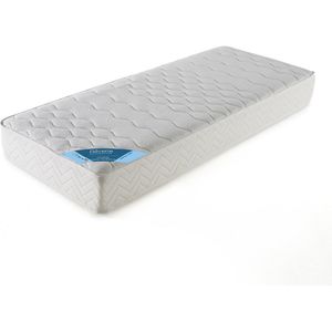 Matras in mousse Hoge Veerkracht, stevig comfort LA REDOUTE INTERIEURS.  materiaal. Maten 140 x 190 cm. Wit kleur