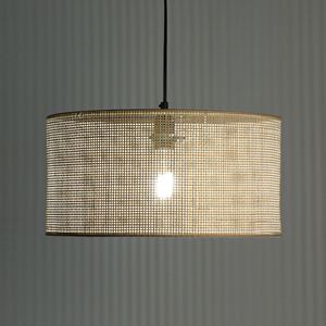 Hanglamp in rotan  Ø40 cm, Dolkie LA REDOUTE INTERIEURS. Rotan materiaal. Maten één maat. Beige kleur