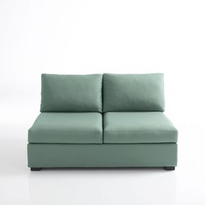 Omvormbare, zitbank Bultex, 2-zit, katoen, Robin SO'HOME. Katoen materiaal. Maten 2-zit. Groen kleur