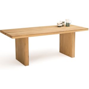 Tafel 6/8 personen in massief eik, Vova