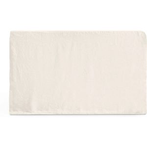 Hoes in gewassen linnen voor hoofdbord, Abella LA REDOUTE INTERIEURS.  materiaal. Maten 90 x 85 cm. Beige kleur