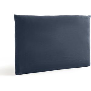 Hoes voor hoofdbord in gewassen linnen, Mereson AM.PM.  materiaal. Maten 160 cm. Blauw kleur