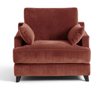 Fauteuil in fluweel, Alwine