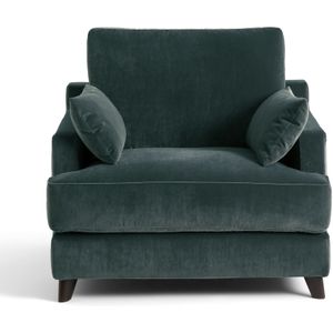 Fauteuil in fluweel, Alwine