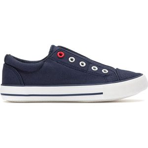 Tennisschoenen in stof om zo aan te trekken LA REDOUTE COLLECTIONS. Canvas materiaal. Maten 29. Blauw kleur