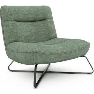 Fauteuil in linnen, Helma AM.PM. Linnen materiaal. Maten één maat. Groen kleur