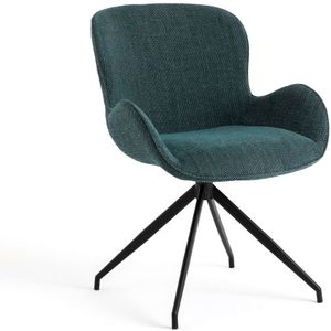 Draaiende tafelfauteuil Asyar AM.PM. Stof materiaal. Maten één maat. Blauw kleur