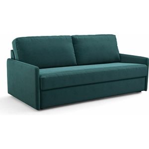 Bank-bed fluweel, latex Marta LA REDOUTE INTERIEURS. Fluweel materiaal. Maten 3-zit. Groen kleur