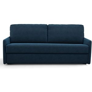 Bank-bed fluweel, mousse Marta LA REDOUTE INTERIEURS. Fluweel materiaal. Maten 3-zit. Blauw kleur