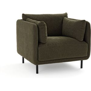 Fauteuil, getextureerde stof, Victor