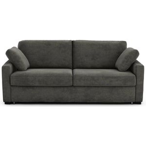 Bank-bed getextureerde stof, mousse, Timor LA REDOUTE INTERIEURS. Getextureerde stof materiaal. Maten 3-zit. Grijs kleur