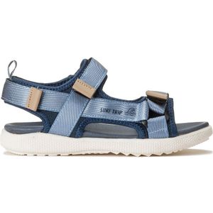 Sport sandalen met klittenband LA REDOUTE COLLECTIONS. Synthetisch materiaal. Maten 32. Blauw kleur