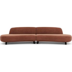 6-zitsbank, Rosebury design E.Gallina AM.PM. Fluweel materiaal. Maten 6-zit. Andere kleur