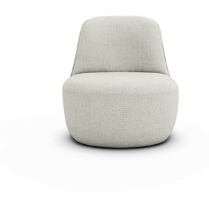 Fauteuil mêlee bouclette, Rosebury E.Gallina AM.PM. Mêlee met bouclé effect materiaal. Maten 1-zit. Beige kleur