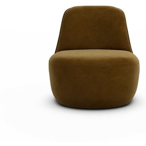 Fauteuil in fluweel, Rosebury design E.Gallina