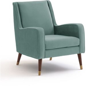 Fauteuil (Y) LA REDOUTE INTERIEURS. Polyester materiaal. Maten 1-zit. Groen kleur