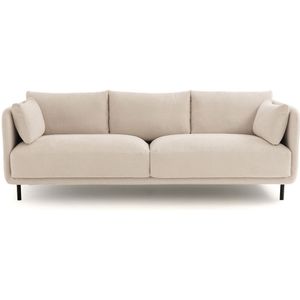 Zetel 3, 4-zit, getextureerde stof, Victor LA REDOUTE INTERIEURS. Getextureerde stof materiaal. Maten 4/5 zit. Beige kleur
