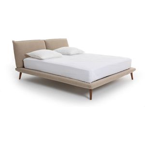 Bed in linnen met bedbodem, Aurore design E. Gallina