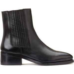 Leren boots LA REDOUTE COLLECTIONS PLUS. Leer materiaal. Maten 40. Zwart kleur