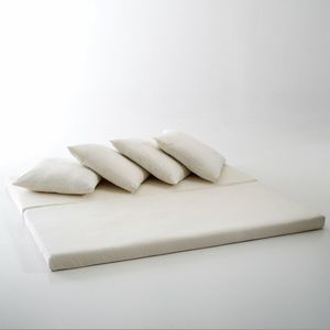 Matras en kussens voor zitbank Giada SO'HOME.  materiaal. Maten 80 x 190 cm. Wit kleur