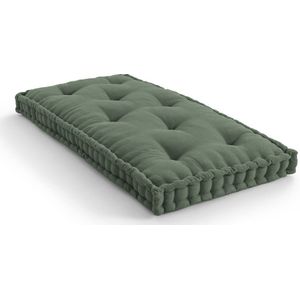 Grondmatras 190 cm, Panama LA REDOUTE INTERIEURS.  materiaal. Maten 190 x 90 cm. Groen kleur