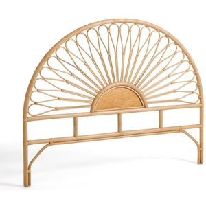 Hoofdbord in rotan, Tio LA REDOUTE INTERIEURS. Rotan materiaal. Maten 90 cm. Beige kleur