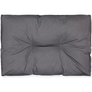 Outdoor rugkussen voor palletbank, Samara LA REDOUTE INTERIEURS.  materiaal. Maten 60 x 40 cm. Grijs kleur