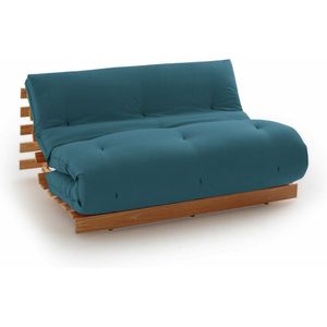 Futon matras THAI Katoen polyester LA REDOUTE INTERIEURS. materiaal. Maten 90 x 190 cm. Blauw kleur