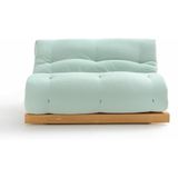 Futon matras THAI Katoen polyester LA REDOUTE INTERIEURS.  materiaal. Maten 160 x 200 cm. Groen kleur