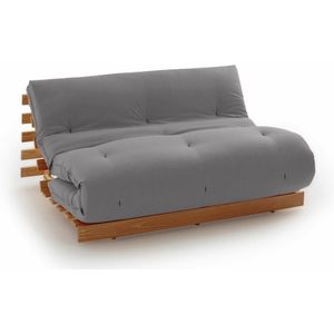 Futon matras, Latex THAI Katoen polyester LA REDOUTE INTERIEURS.  materiaal. Maten 90 x 190 cm. Grijs kleur