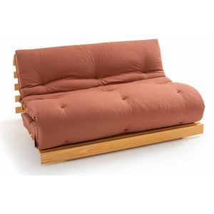 Futon matras, Latex THAI Coton polyester LA REDOUTE INTERIEURS.  materiaal. Maten 160 x 200 cm. Kastanje kleur