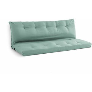 Opvouwbare futon matras LA REDOUTE INTERIEURS. materiaal. Maten 140 x 190 cm. Groen kleur