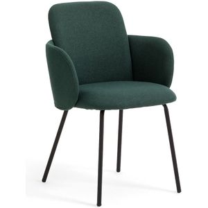 Tafel fauteuil, Carina LA REDOUTE INTERIEURS. Stof materiaal. Maten één maat. Groen kleur