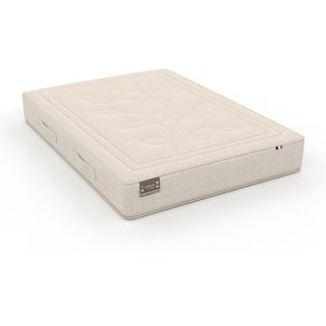 Matras Origine 726 stevige pocketveren LA REDOUTE INTERIEURS.  materiaal. Maten 90 x 190 cm. Beige kleur