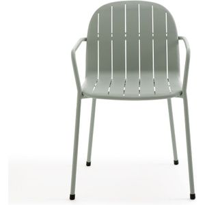 Tafelfauteuil in aluminium, outdoor, Kotanne AM.PM.  materiaal. Maten één maat. Groen kleur