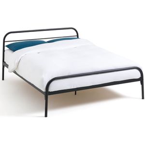 Bed in staal metaal, Cristo LA REDOUTE INTERIEURS. Metaal materiaal. Maten 140 x 190 cm. Zwart kleur