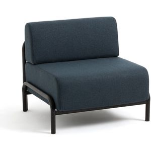 Polyester fauteuil Thomes LA REDOUTE INTERIEURS. Polyester materiaal. Maten één maat. Blauw kleur