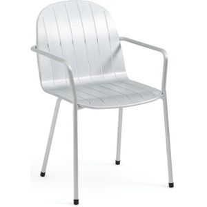 Tafelfauteuil in aluminium, outdoor, Kotanne AM.PM.  materiaal. Maten één maat. Grijs kleur